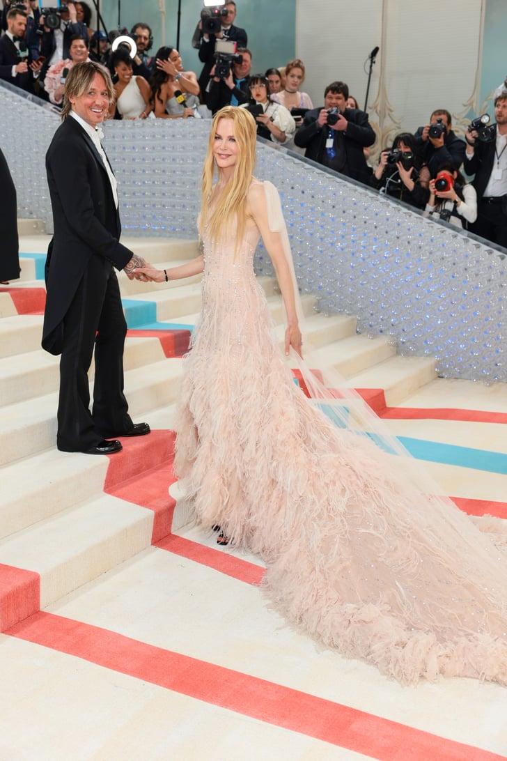 Keith Urban and Nicole Kidman at the 2023 Met Gala Met Gala 2023 Red
