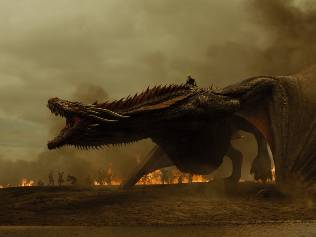Sunfyre in "House of the Dragon"