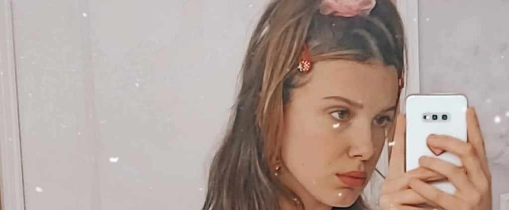 Millie Bobby Brown's '90s-Inspired Hairstyle and Accessories