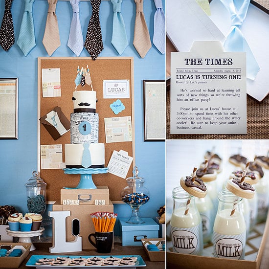 An OfficeInspired Birthday Party Second Birthday Party Ideas POPSUGAR Family Photo 8