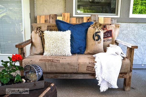 Upcycle Your Crib Mattress Into a Pallet-Board Sofa