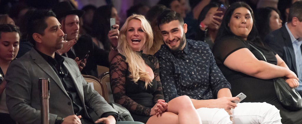 Britney Spears at Fashion Show With Boyfriend March 2017