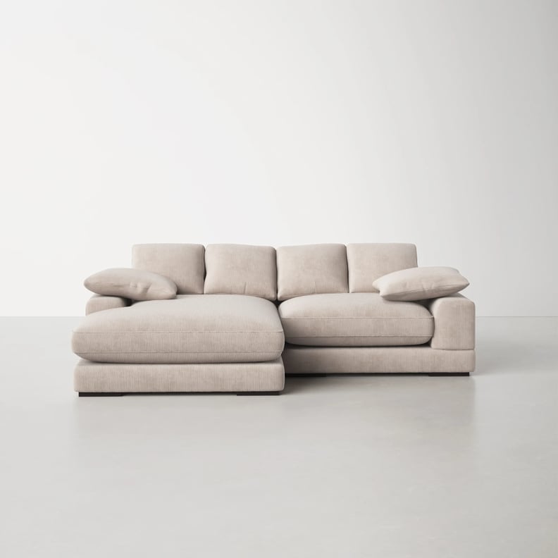 A Cloud-Like Couch: AllModern 106" Wide Reversible Sofa & Chaise