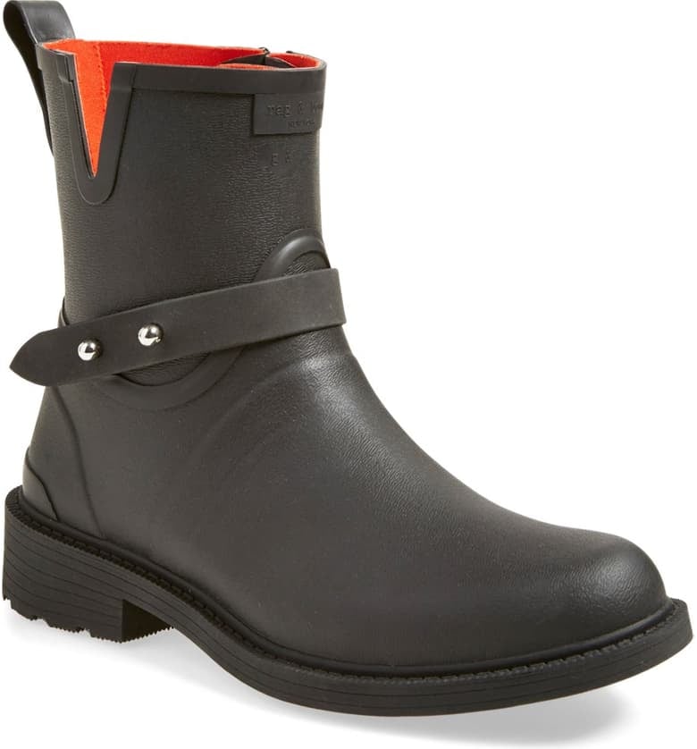 Biker Boots: Rag & Bone Moto Rain Boot