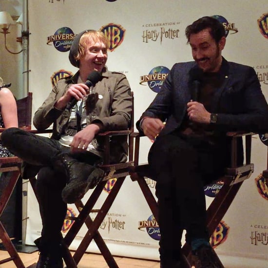 Harry Potter's Rupert Grint and Matt Lewis on Kissing