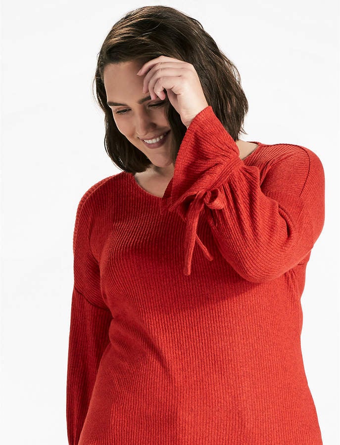 Lucky Brand Bell Sleeve Swit Top