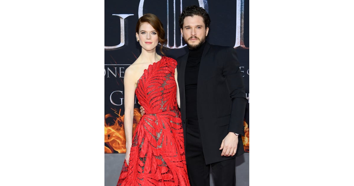 Rose Leslie and Kit Harington