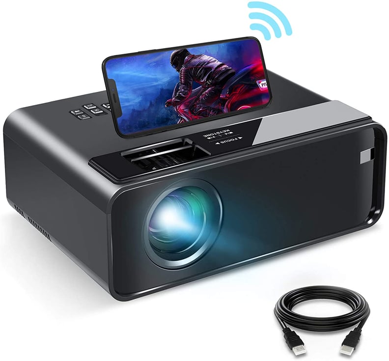 Smartphone Connectivity: Elephas Mini Projector with Synchronize Smartphone Screen