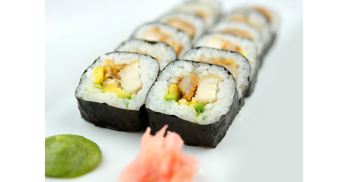 Chicken Katsu Sushi Roll Calories In Sushi Popsugar Fitness Australia Photo 4