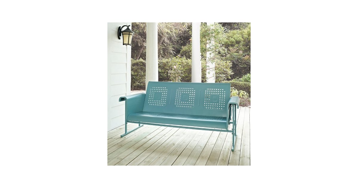 Metal Patio Sofa Glider (400) The Best Outdoor Patio Seating POPSUGAR Home Photo 5