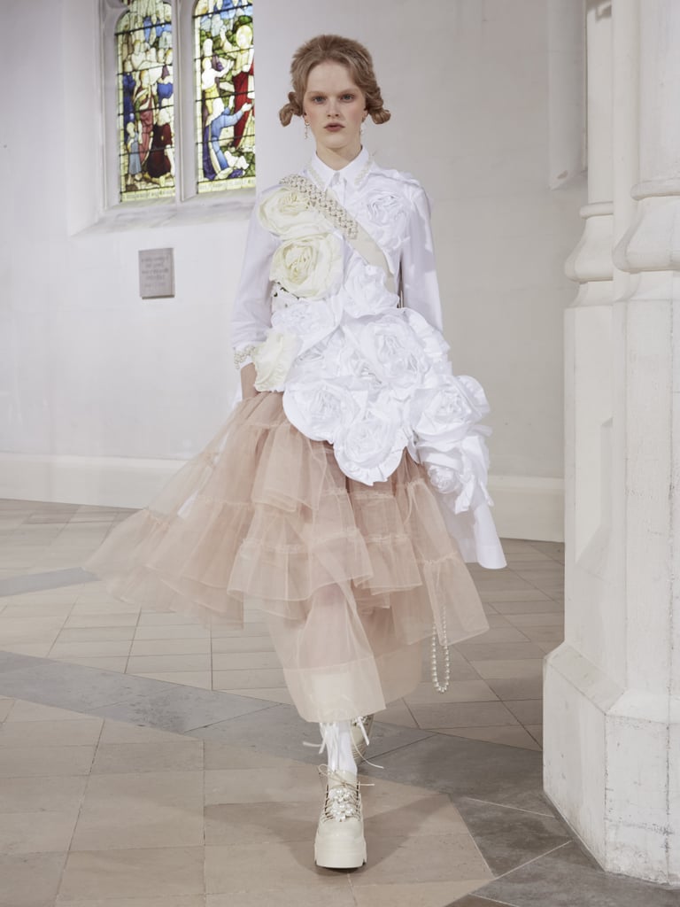 Simone Rocha Fall 2021 Features Patchwork and Regencycore