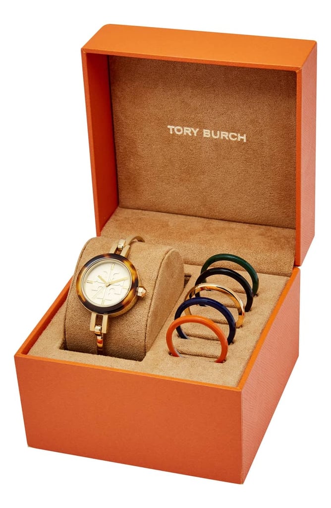 Tory Burch Gigi Bangle Bracelet Watch Set