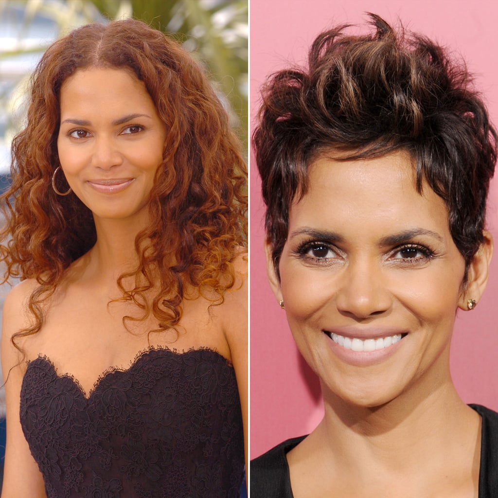Halle Berry Celebrities With Short And Long Hair Popsugar