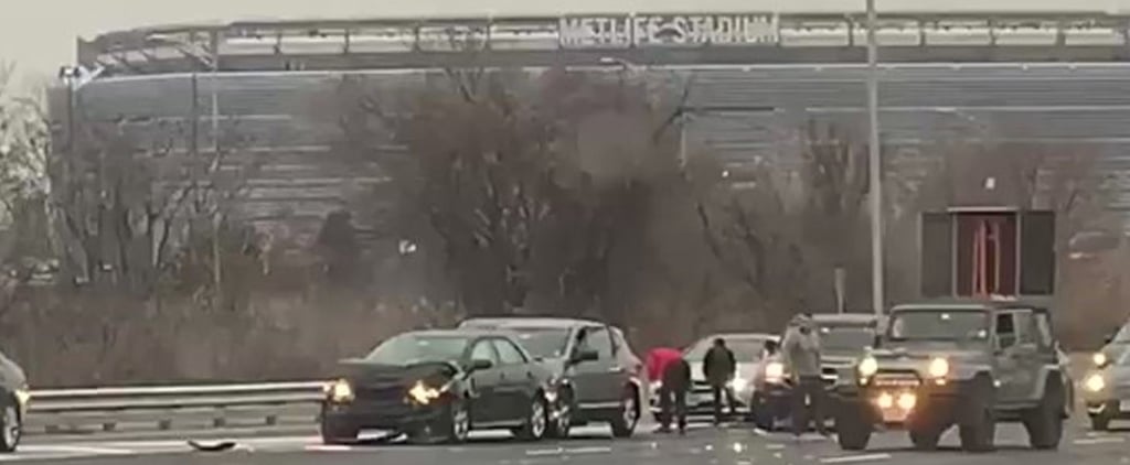 Brink's Truck Spills Money on New Jersey Highway