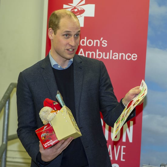 Prince William at the Royal London Hospital January 2019