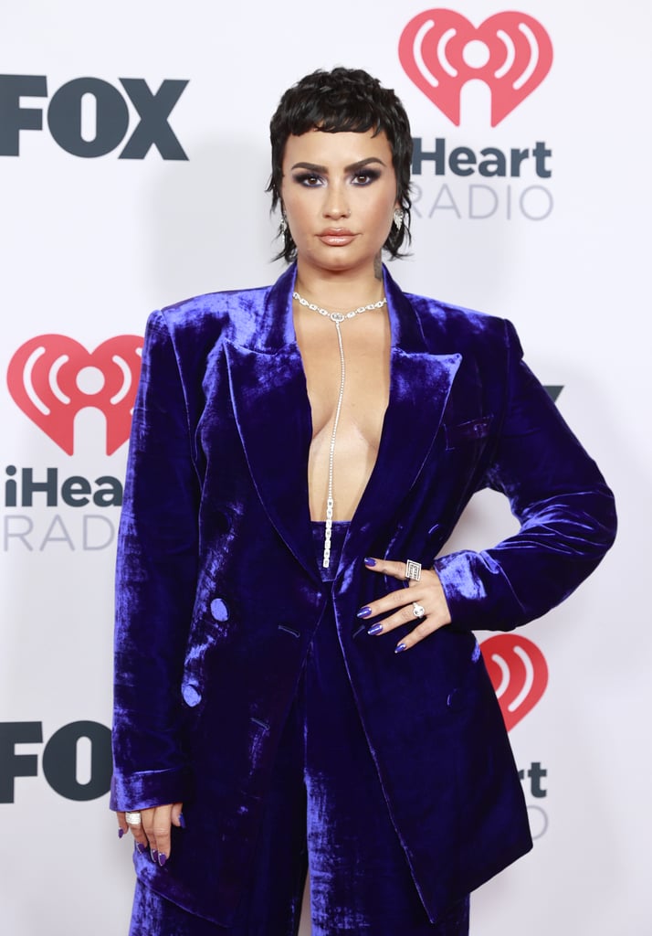 Demi Lovato Debuted Mullet Hairstyle at iHeartRadio Awards