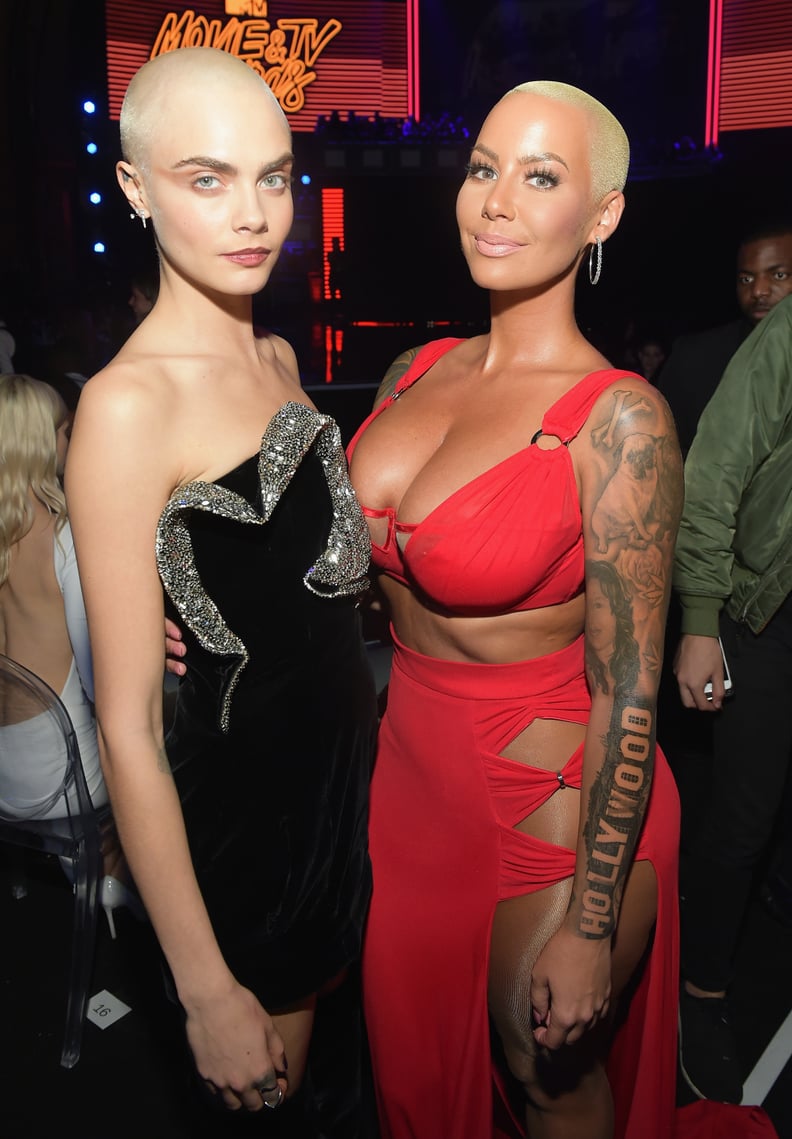 Cara Delevingne and Amber Rose