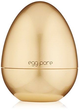 First things first: "Pore primers are essential," says Sydney. Ditch a heavy moisturizer and opt for a hydrating primer like Tony Moly Silky Smooth Balm Egg Pore Primer ($17). Since it's a balm instead of a lotion, it helps to further diffuse your oily skin.