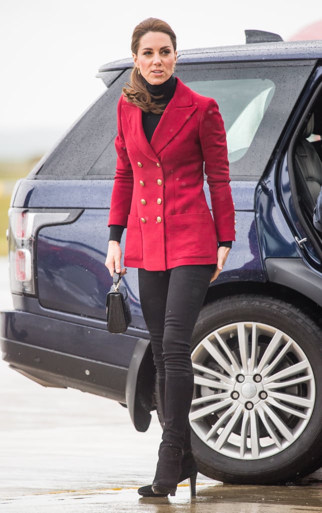 Kate Middleton Red Jacket May 2019