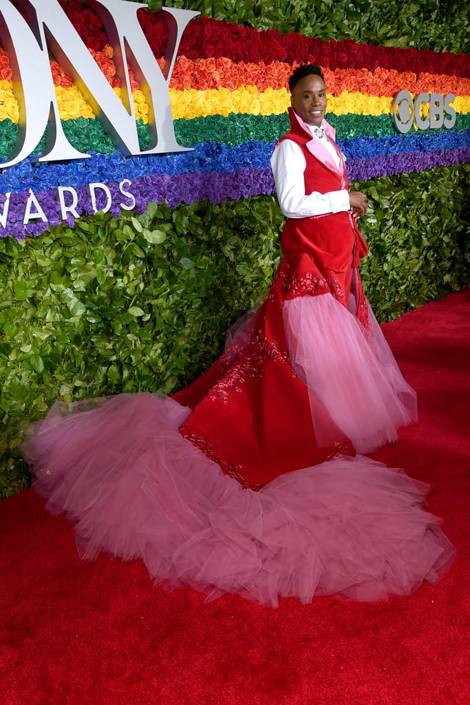 Billy Porter Wears Kinky Boots Curtain at Tony Awards 2019