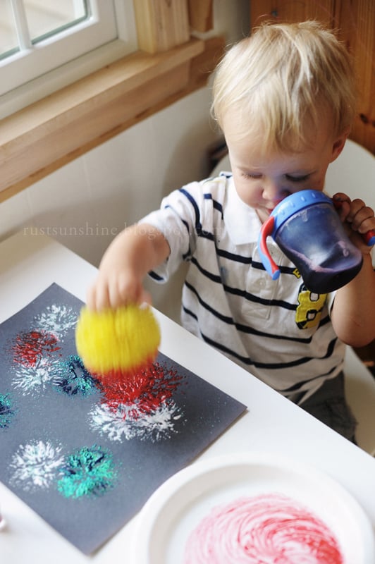 Make This: Porcupine Ball Fireworks