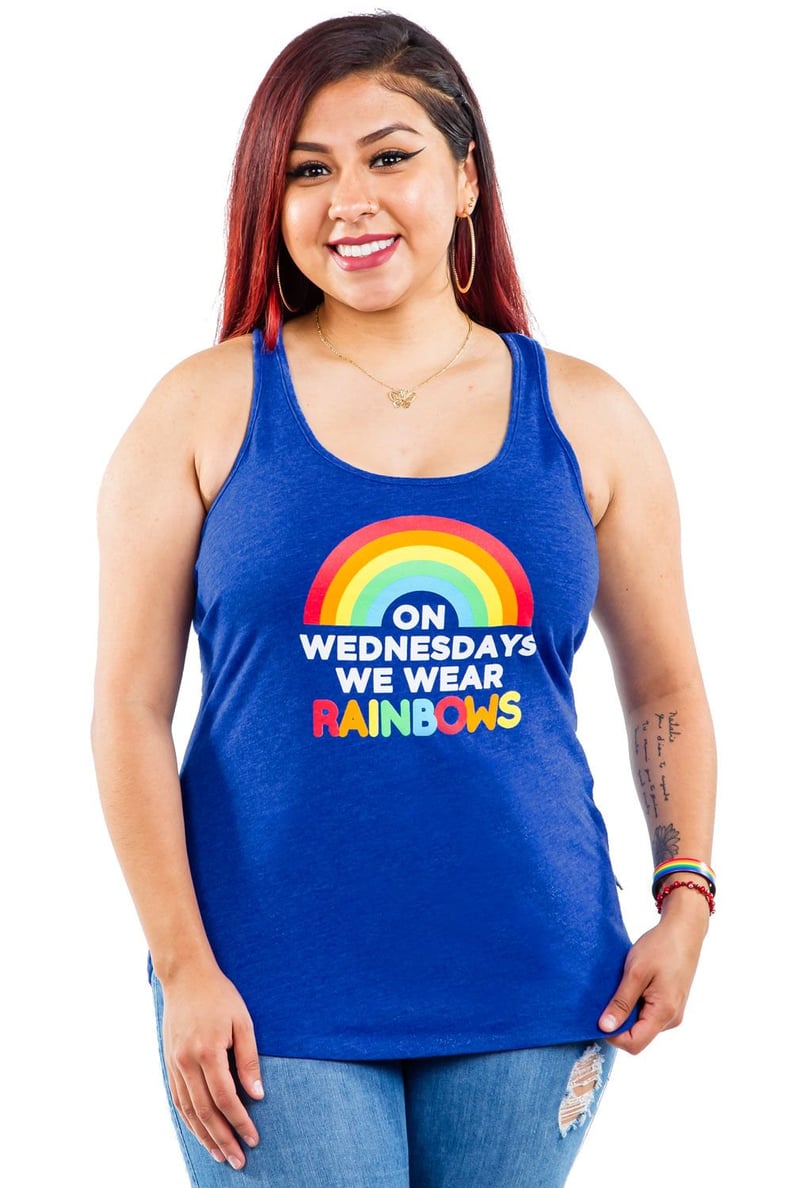 Mean Girls On Wednesday's We Wear Rainbows Pride Tank Top