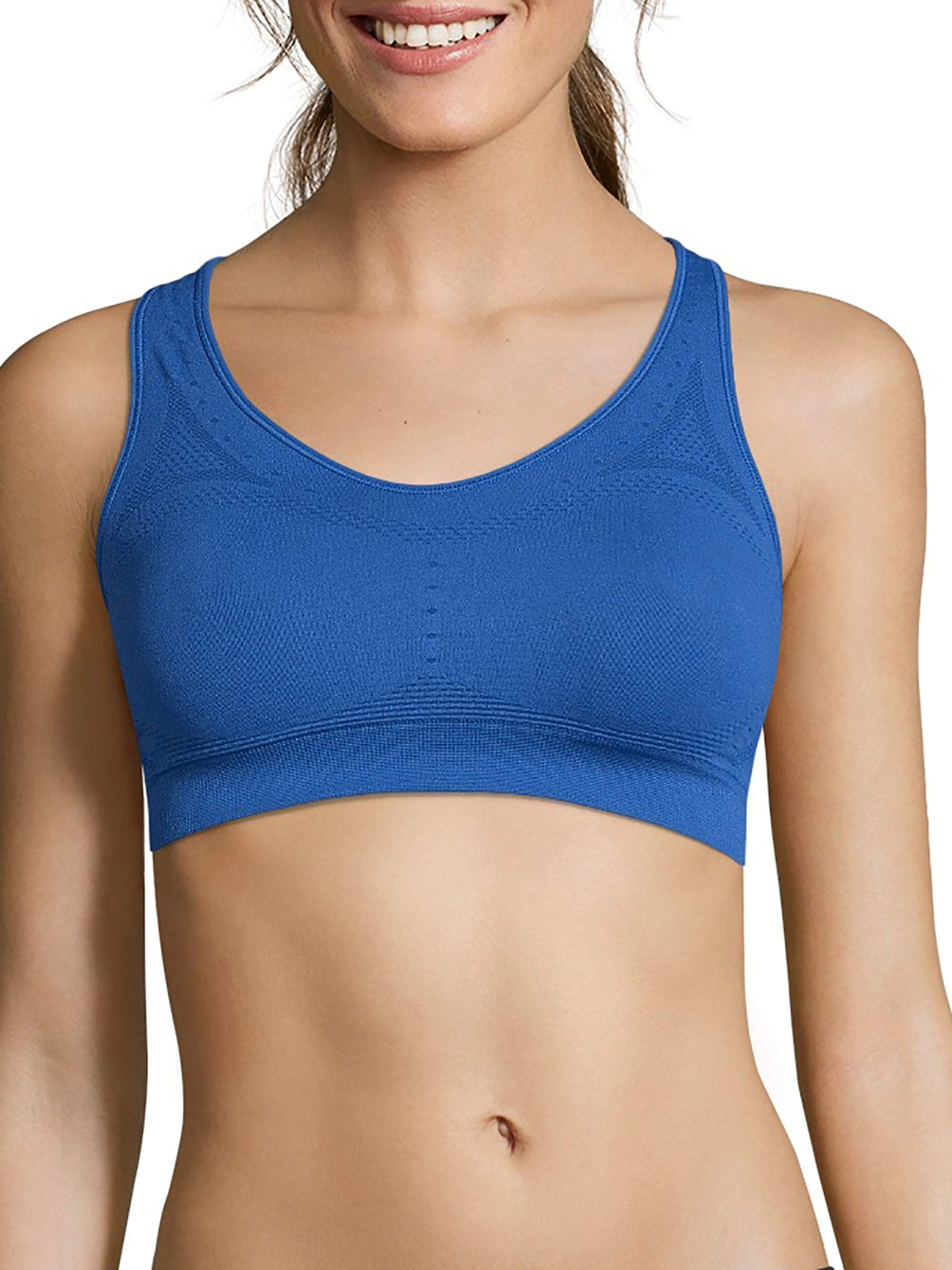 hanes racerback sports bra