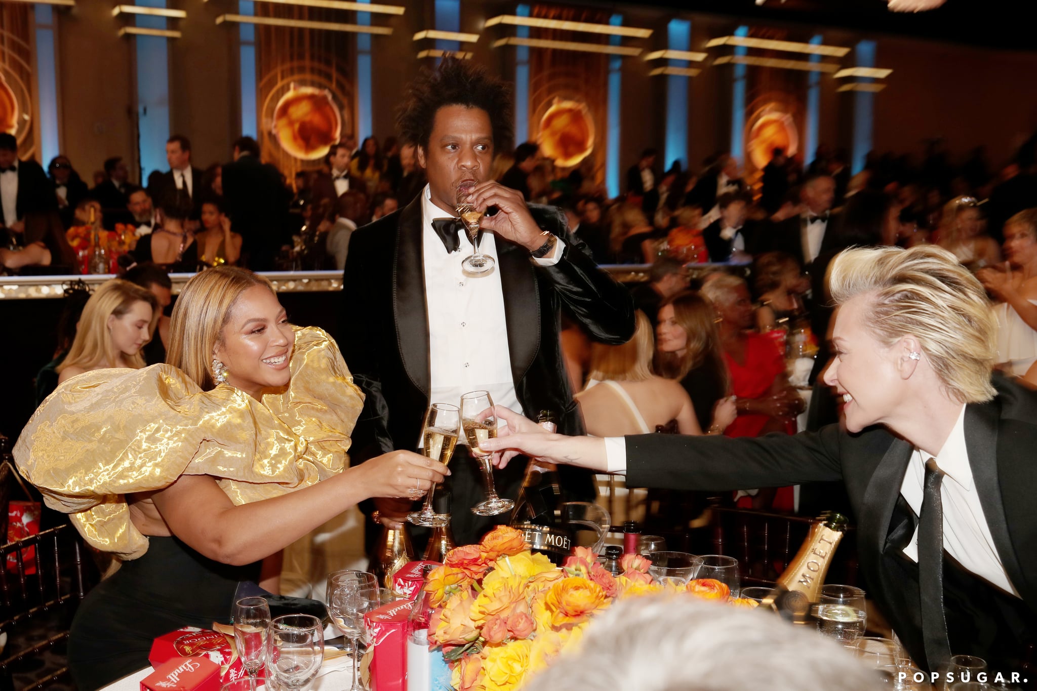 Beyonce And Jay Z At The Golden Globes 2020 Pictures Popsugar Celebrity