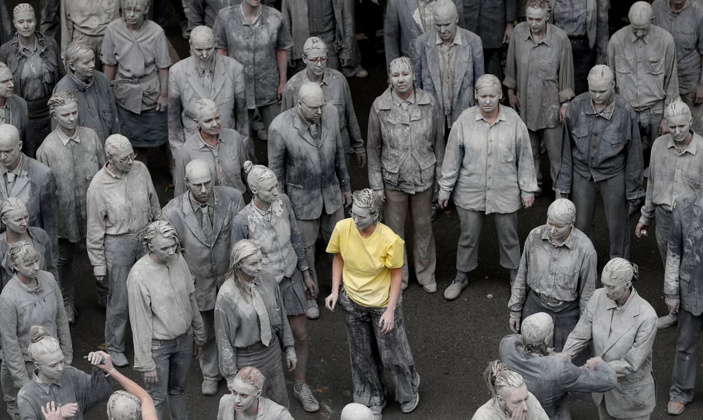 Zombie Protest Before Hamburg G20 Summit