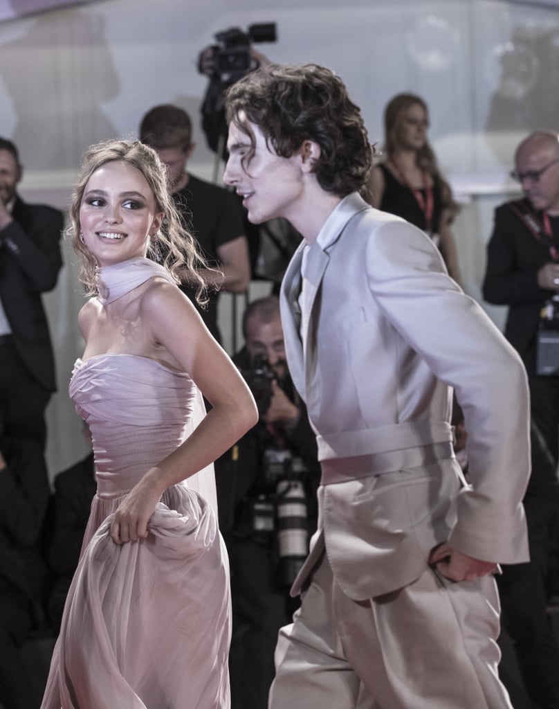 Lily Rose Depp And Timothée Chalamets Cutest Pictures Popsugar 