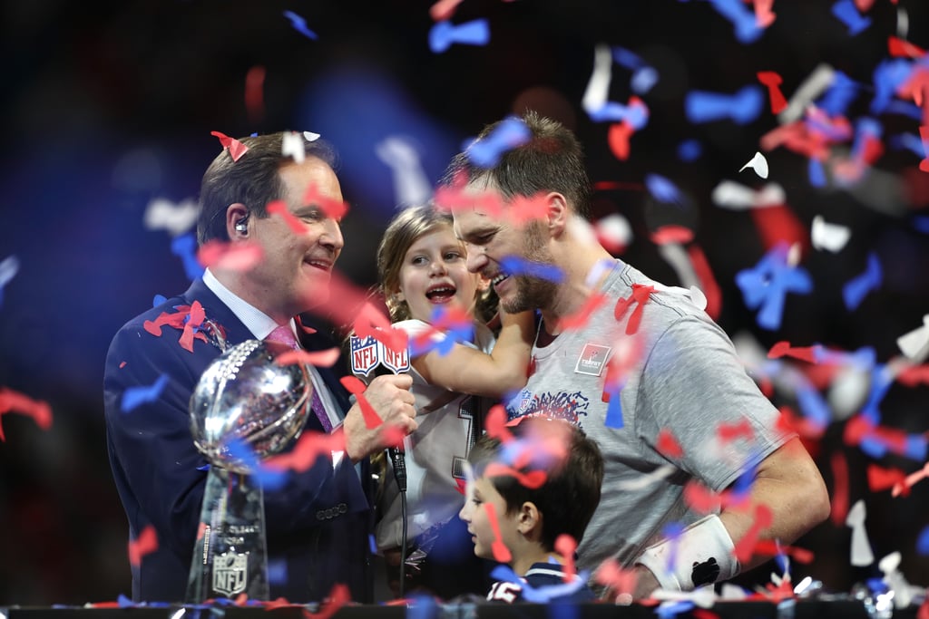 Tom Brady and Gisele Bündchen at 2019 Super Bowl Pictures