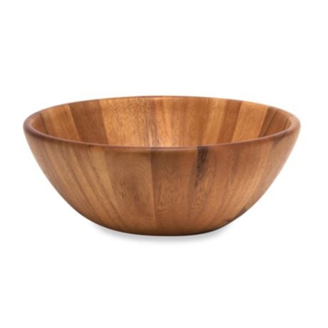 Lipper International Acacia Wood Flair Serving Bowl
