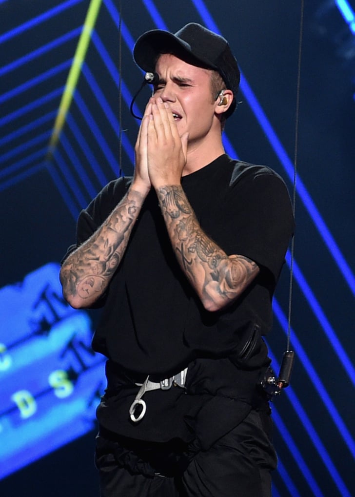 bieber vma outfit