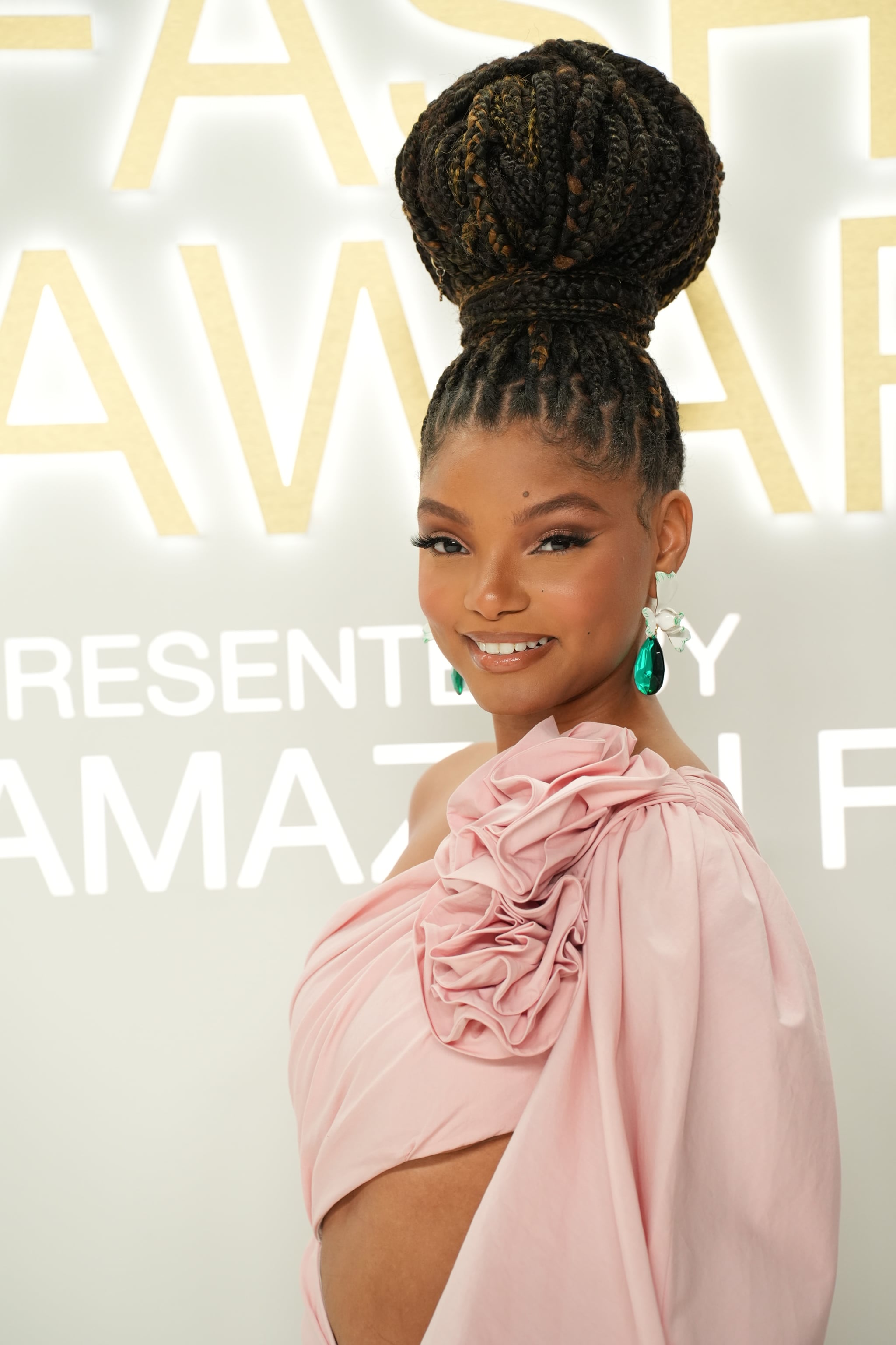 NEW YORK, NY - NOVEMBER 07: Halle Bailey attends 2022 CFDA Fashion Awards  on November 7, 2022 at Cipriani South Street in New York City. (Photo by Sean Zanni/Patrick McMullan via Getty Images)