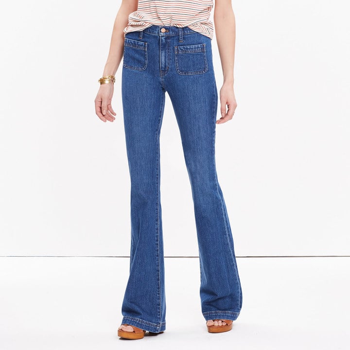 madewell flea market flare jeans