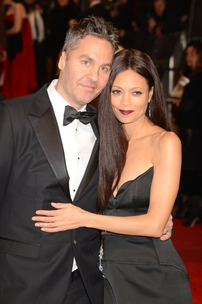 Thandie Newton and Ol Parker at the BAFTA Awards, 2017