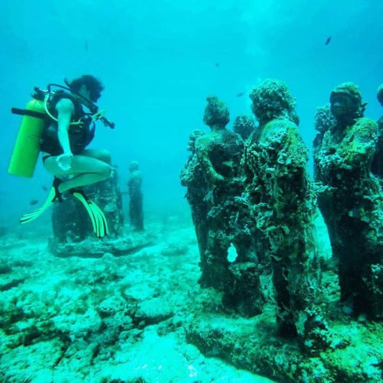 Underwater Art Museum in Cancun, Mexico