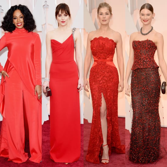 Best Red Dresses at the Oscars 2015