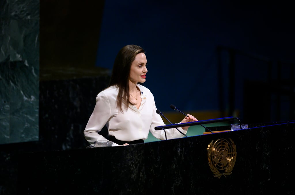 Angelina Jolie at the United Nations March 2019