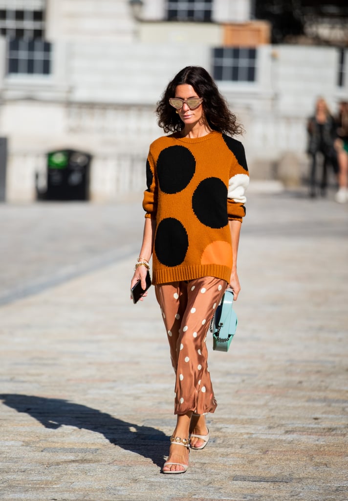 How To Wear Polka Dots Polka Dots Outfit Ideas Popsugar Fashion Photo 4