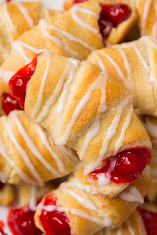 Cherry Almond Turnovers