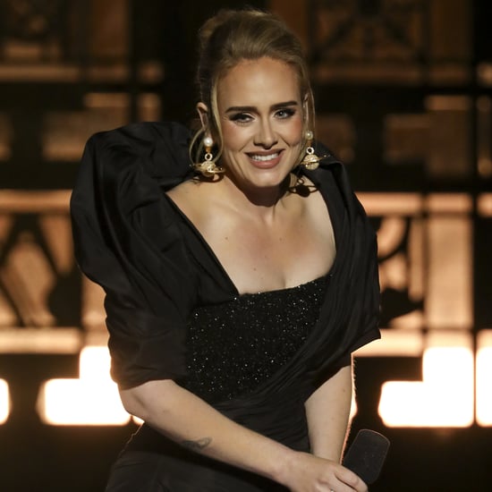 Adele's Custom Schiaparelli Dress and Saturn Earrings