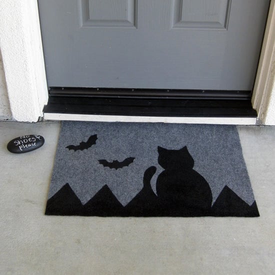 Painted Halloween Doormat