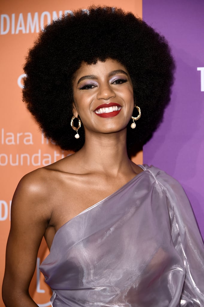 Ebonee Davis at the 2019 Diamond Ball