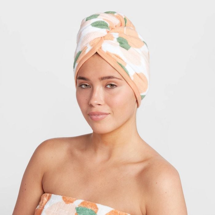 Citrus Style: Room Essentials Bath Hair Wrap Set