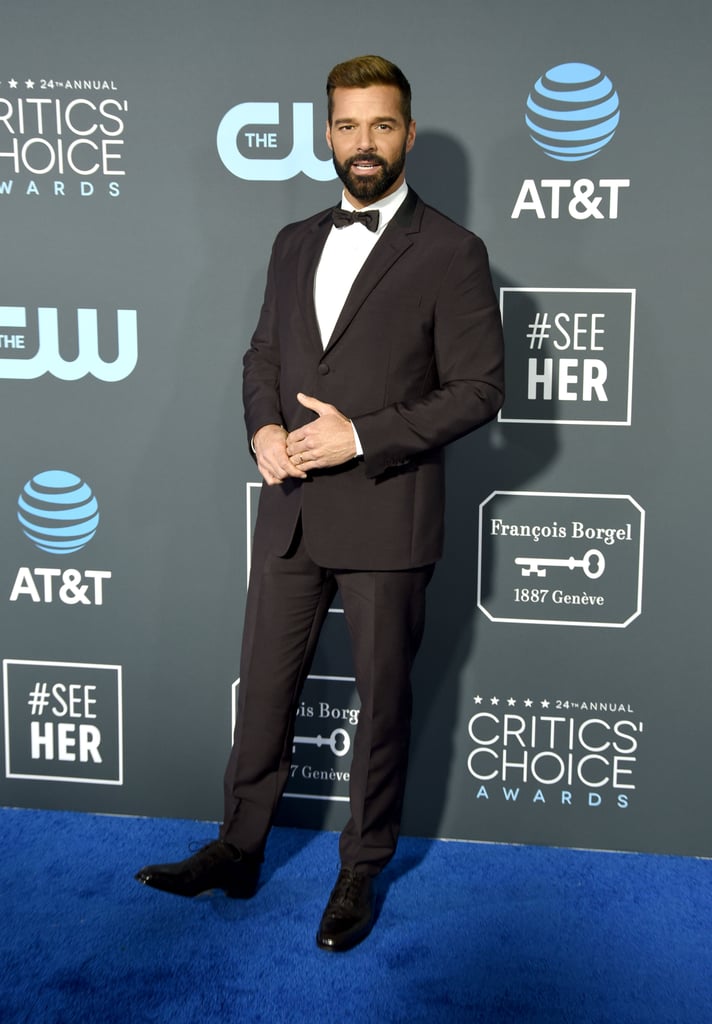 Ricky Martin at the 2019 Critics' Choice Awards