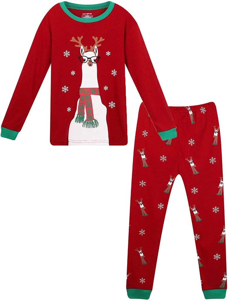 Cozy Feeling Toddler and Kids Cute Christmas Pajamas Set for Girls