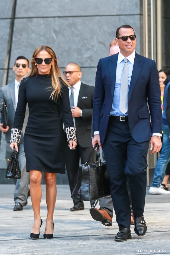 Jennifer Lopez and Alex Rodriguez's Matching Crocodile Bags