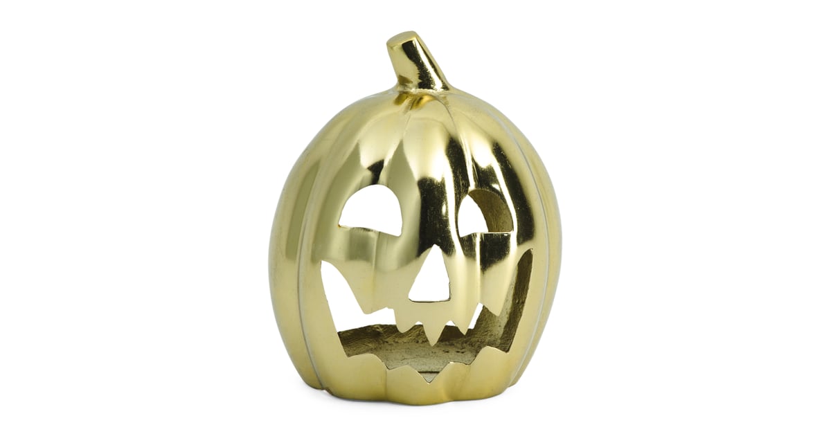 Pumpkin Tealight Best TJ Maxx Halloween Decor POPSUGAR Home Photo 4