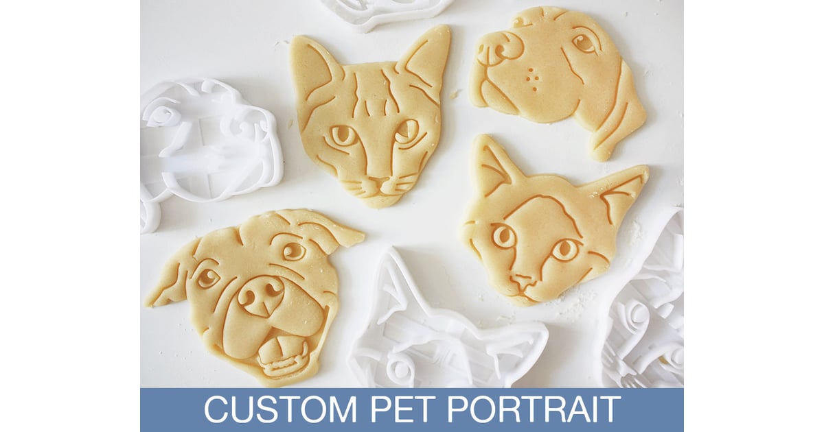 Custom Pet Portrait Cookie Cutter Custom Pet Cookie Cutters From Etsy